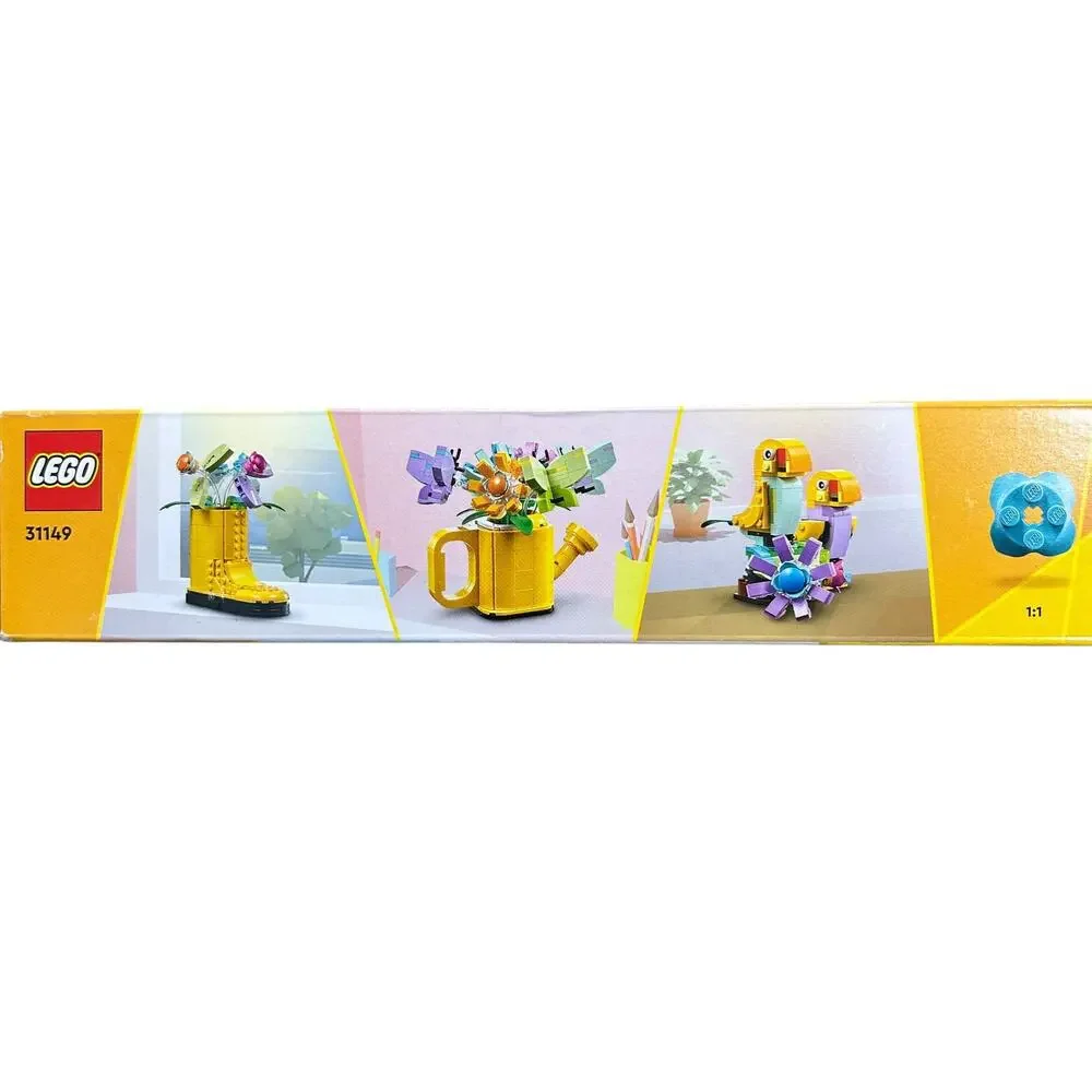 LEGO Creator Flowers In Watering Can 3 in 1 NIB Building Toy 31149 Birds Fun - Picture 7 of 8